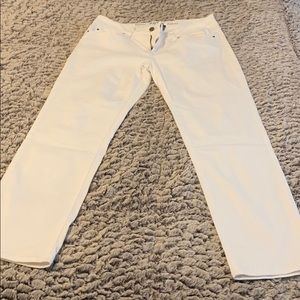 Apt 9 boyfriend modern white jeans